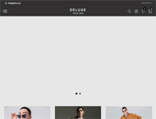 Tablet Screenshot of deluxe.jp