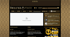 Desktop Screenshot of poker.deluxe.hu
